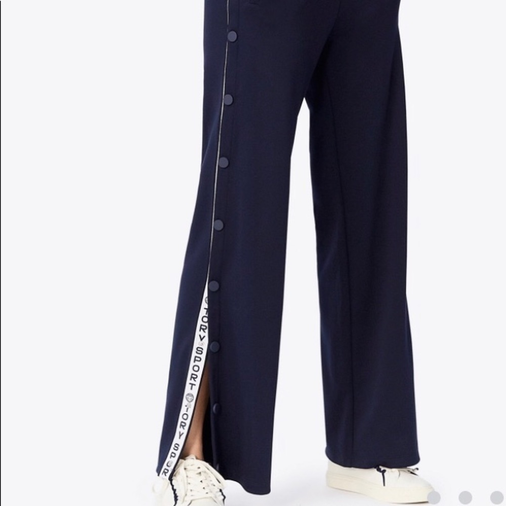 TORY BURCH TORY SPORT Banner Tear-Away Track Pants